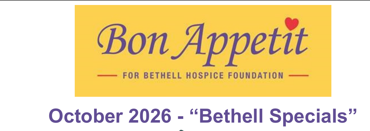 Bon Appetit - October 2026 Bethell Specials