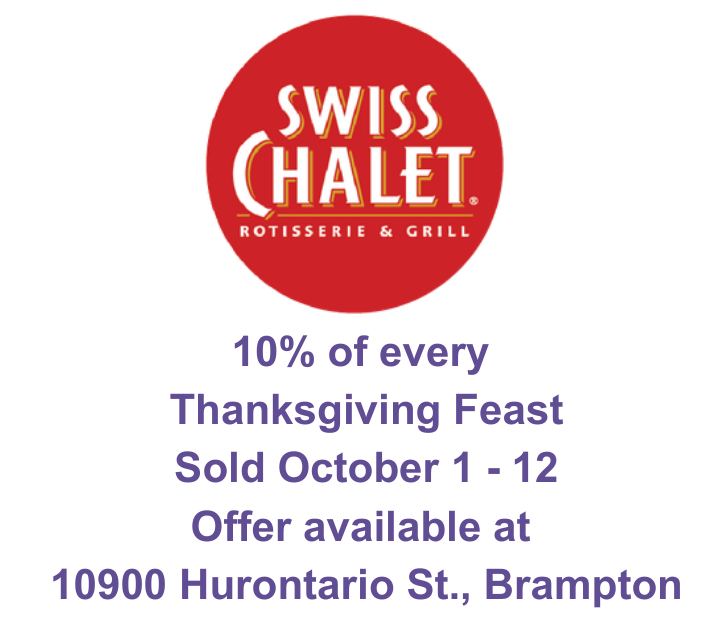 Swiss Chalet Thanksgiving Feast
